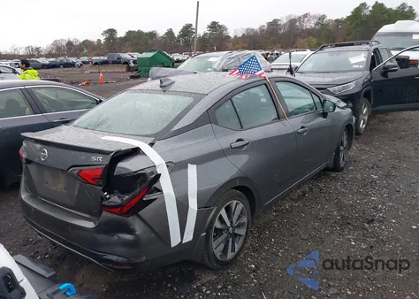 2020 Nissan Versa Sr Xtronic Cvt из США, поврежденный, VIN 3N1CN8FV1LL800543